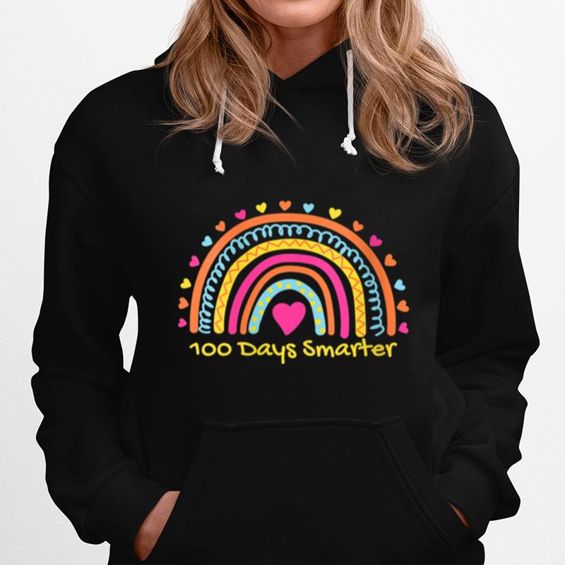 100Th Day Of School Rainbow Teachers And Student T-Shirt
