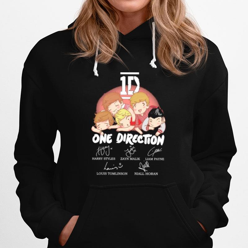 1D One Direction Chibi Signature T-Shirt