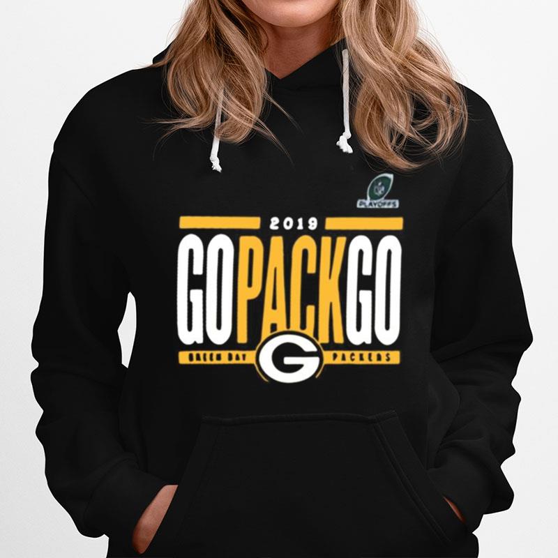 2019 Go Pack Go Green Bay Packers T-Shirt