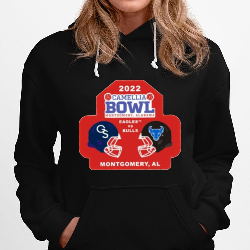 2022 Camellia Bowl Montgomery Alabama Eagles Vs Bulls Hoodie