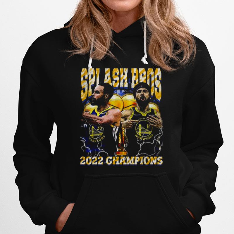 2022 Champions Gsw Splash Bros Hoodie