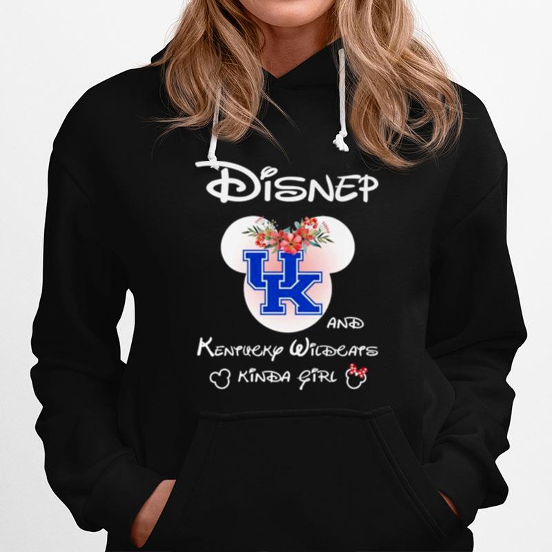 2022 Disney Mickey Mouse And Kentucky Wildcats Kind Girl T-Shirt