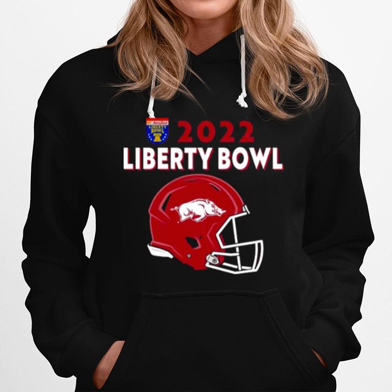 2022 Liberty Bowl Arkansas Helmet Hoodie