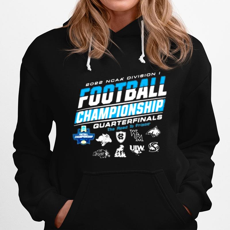 2022 Ncaa Division I Football Championship Quarterfinals The Road To Frisco Copy Hoodie