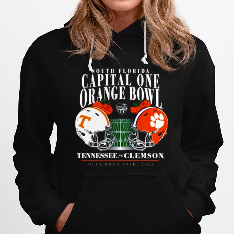 2022 Orange Bowl South Florida Capital One Tennessee Vs Clemson Hoodie