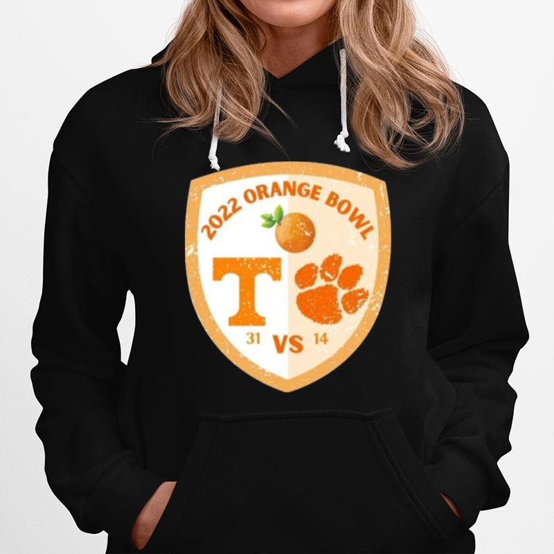 2022 Orange Bowl Tennessee Vs Bulldogs 31 14 Hoodie
