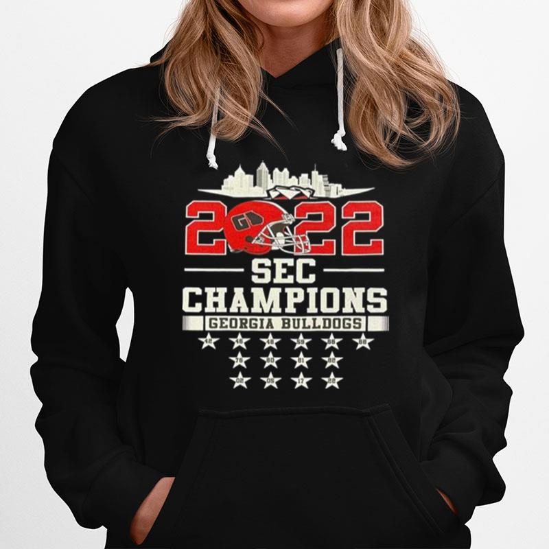 2022 Sec Champions Georgia Bulldogs 1942 2022 Hoodie