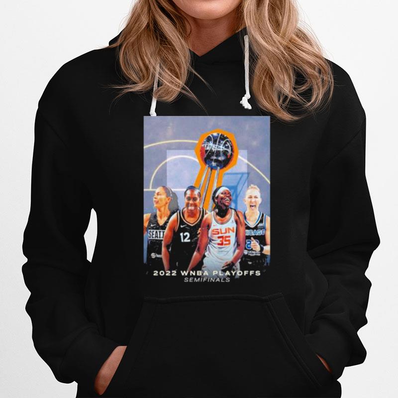 2022 Wnba Playoffs Semifinals Final Four Essential Hoodie