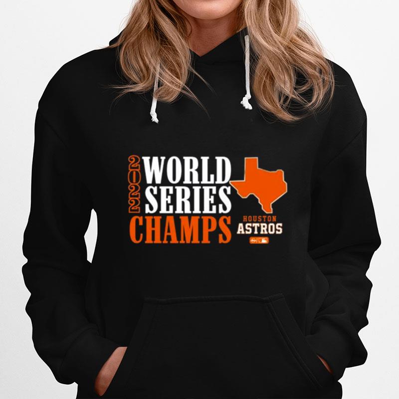 2022 World Series Champs Houston Astros Map Hoodie