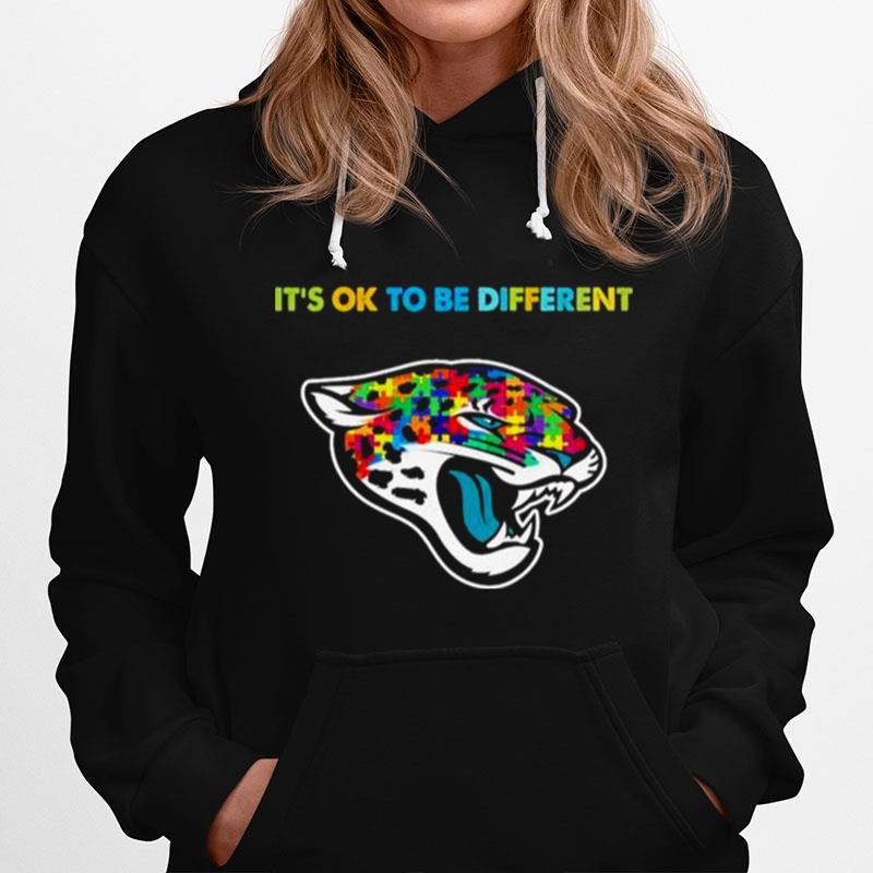 2023 Jacksonville Jaguars Autism Its Ok To Be Different Hoodie