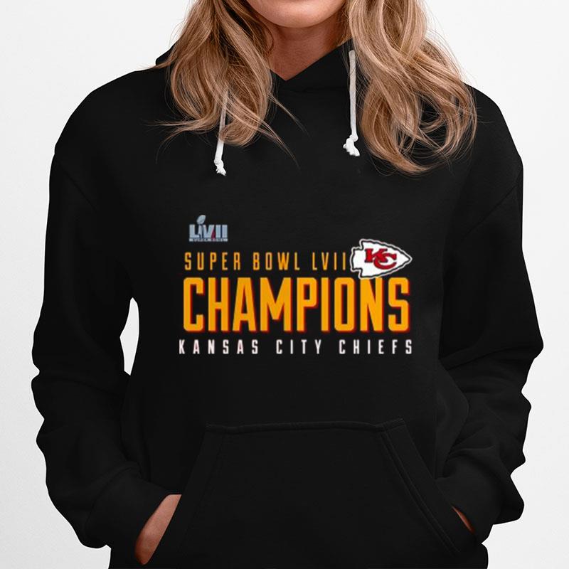 2023 Kansas City Chiefs Super Bowl Lvii Champions Scoreboard Showcase T-Shirt