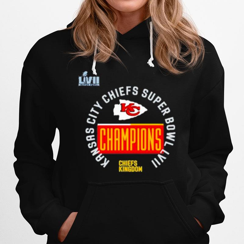 2023 Kc Chiefs Champions Super Bowl Lvii 2023 Chiefs Kingdom Hoodie