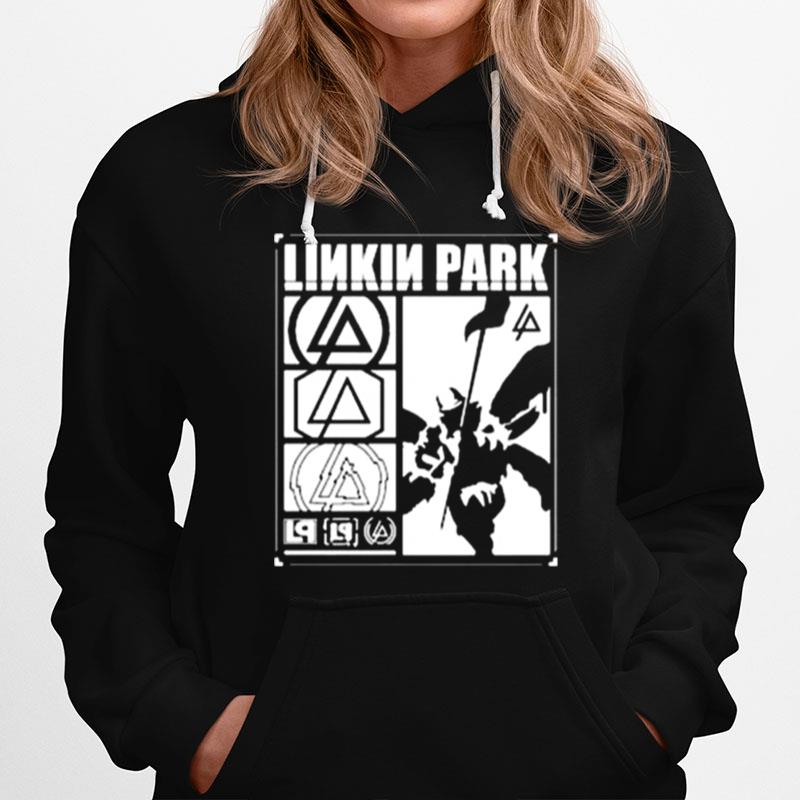 2023 Linkin Park Logos Rectangle Hoodie