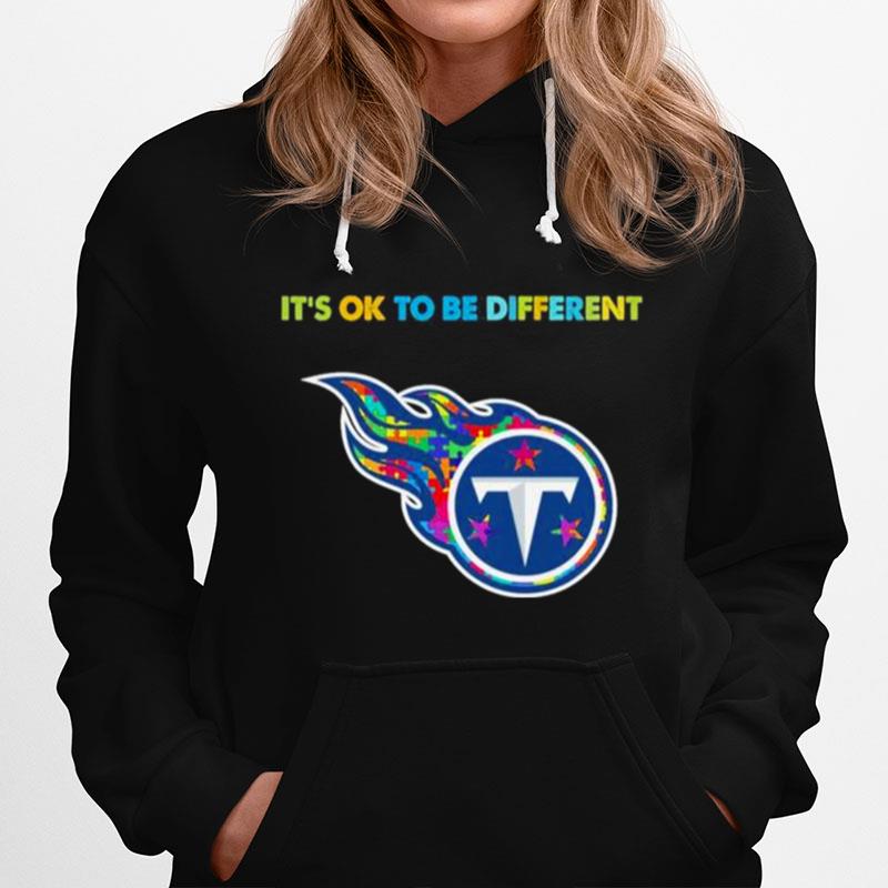 2023 Tennessee Titans Autism Its Ok To Be Different Hoodie