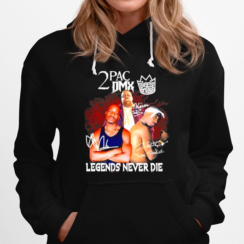 2Pac Dmx Legends Never Die Hoodie