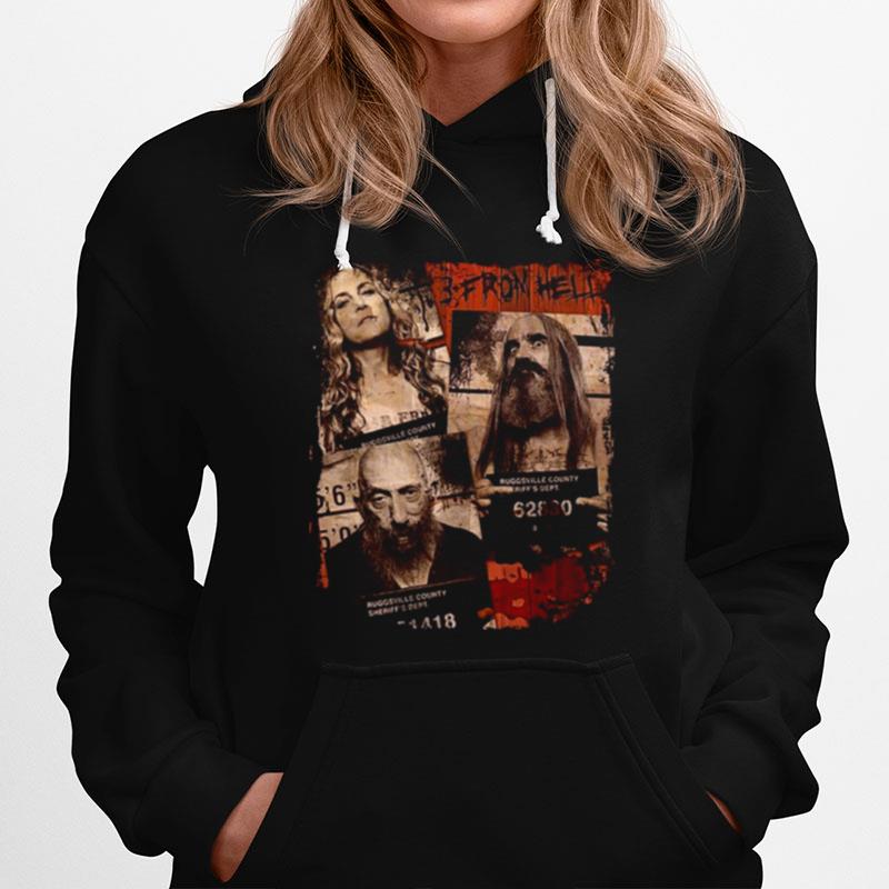 3 From Hell Rob Zombie Horror Hoodie