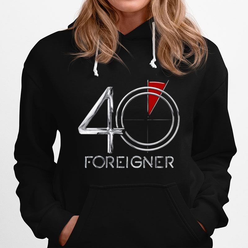 40 Foreigner Band Hoodie