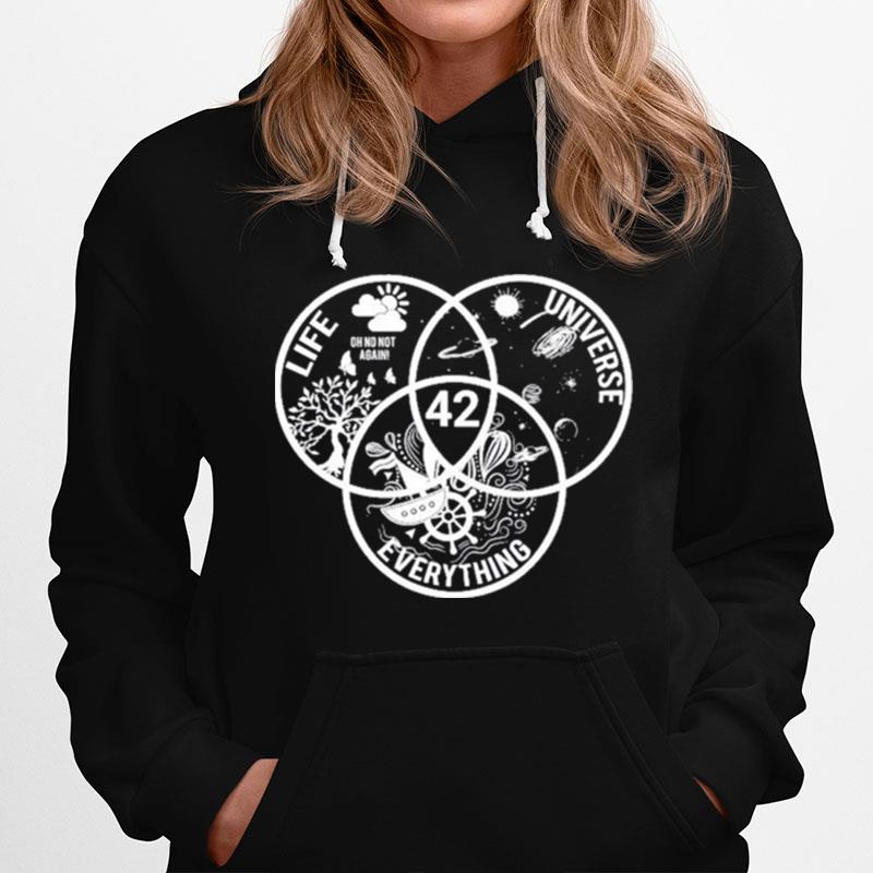 42 The Answer To Life The Universe And Everything Hoodie