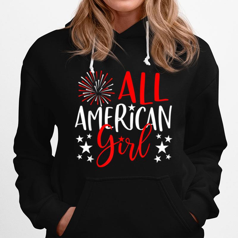 4Th Of July Family Matchings All American Girl T B0B4Z94X31 T-Shirt