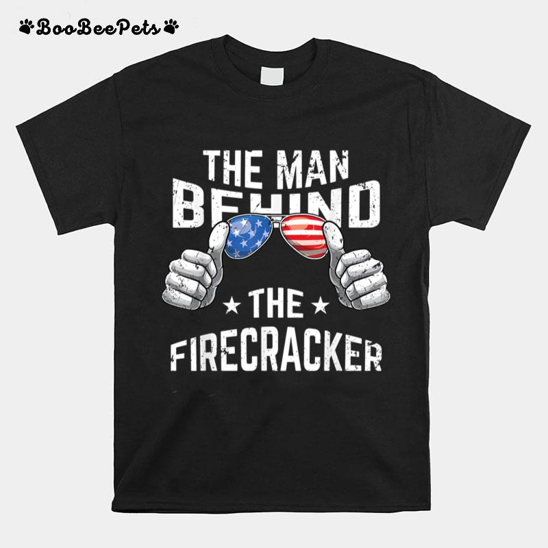 4Th Of July Pregnancy Shirt The Man Behind The Firecracker T-Shirt