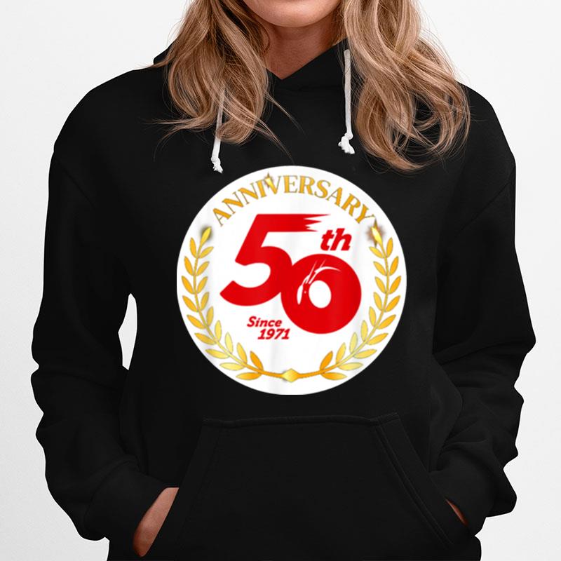 50Th Anniversary Since 1971 Hoodie