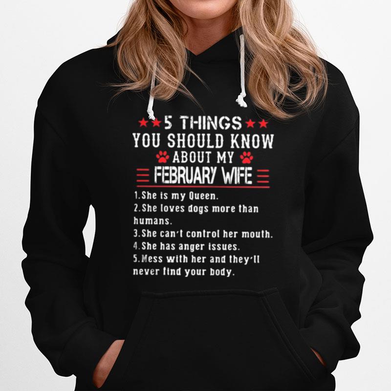 5 Things You Should Know About My February Wife Hoodie