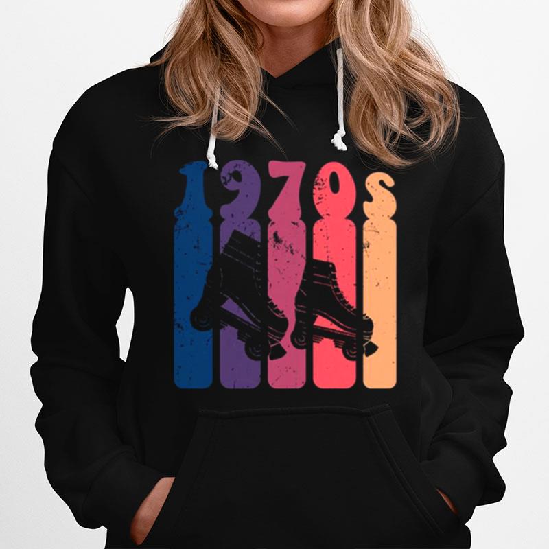 70S S Disco Derby Retro Roller Skating Hoodie