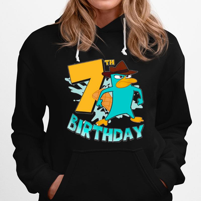 7Th Birthday Perry The Platypus Phineas And Ferb Hoodie