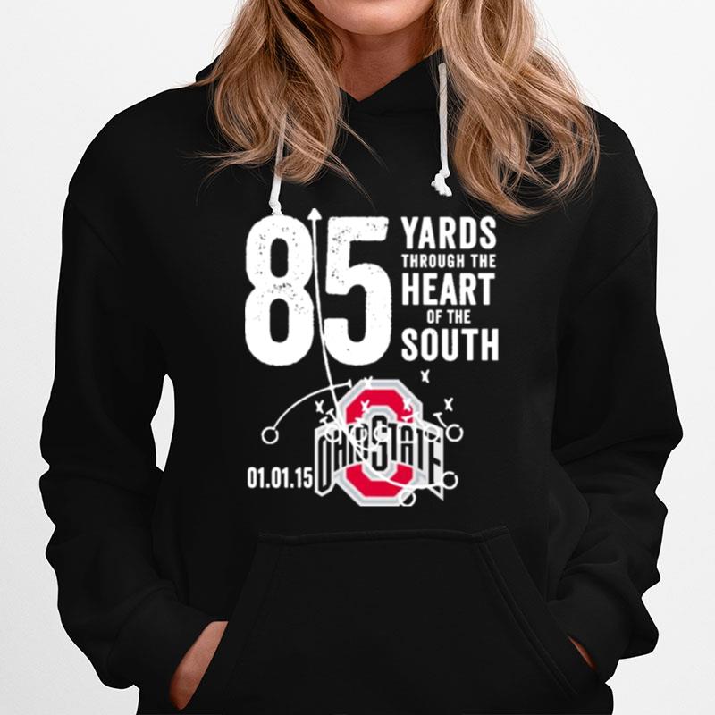 85 Yards Through The Heart Of The South Ohio State Buckeye T-Shirt