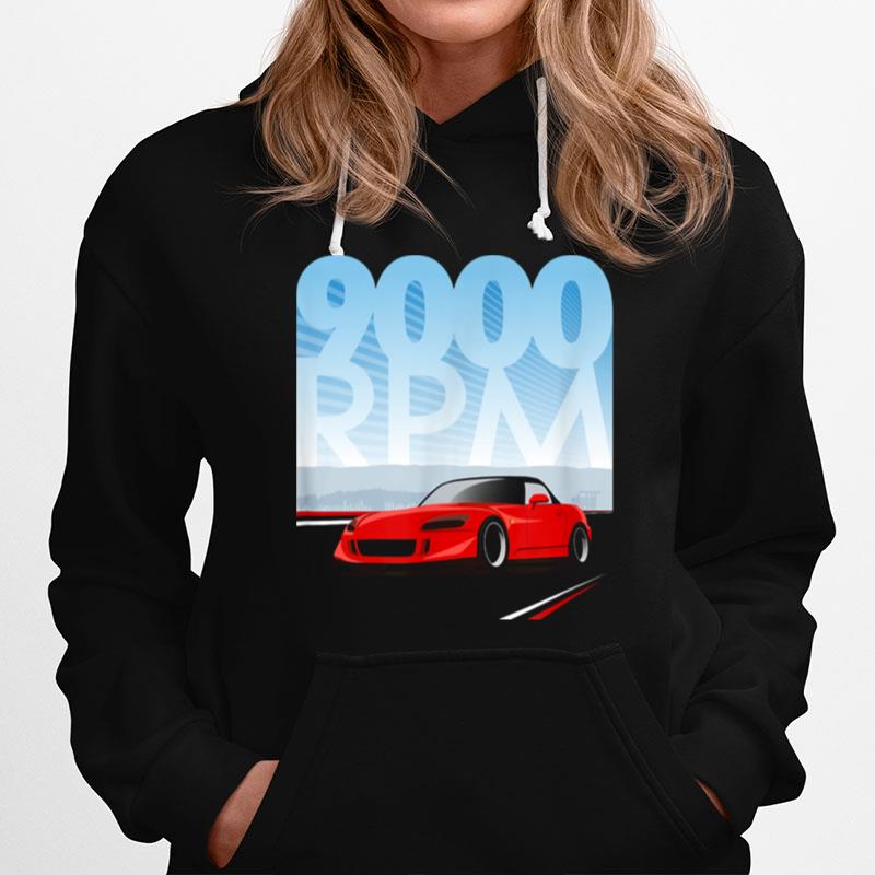 9000 Rpm S2000 Hoodie