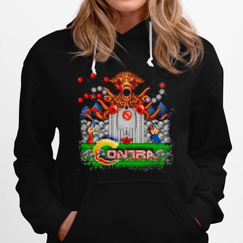 90S Game Contras Final Fight Hoodie