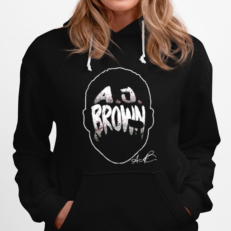 A.J. Brown Player Silhouette Signature Hoodie