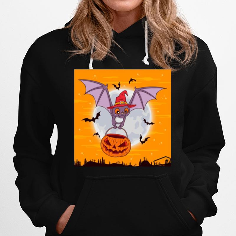 A Pumkin Bat Halloween Horror Nightss Hoodie