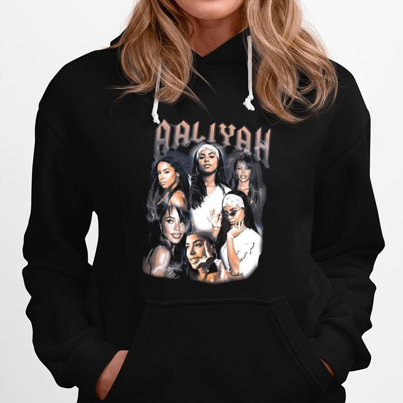 Aaliyah Bootleg 90S Style Rap Tour Aaliyah 2022 Hoodie