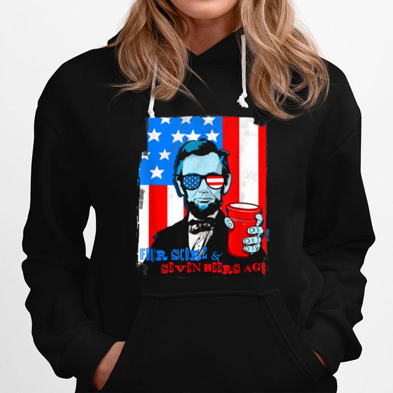 Abraham Lincoln 4Th Of July Hoodie
