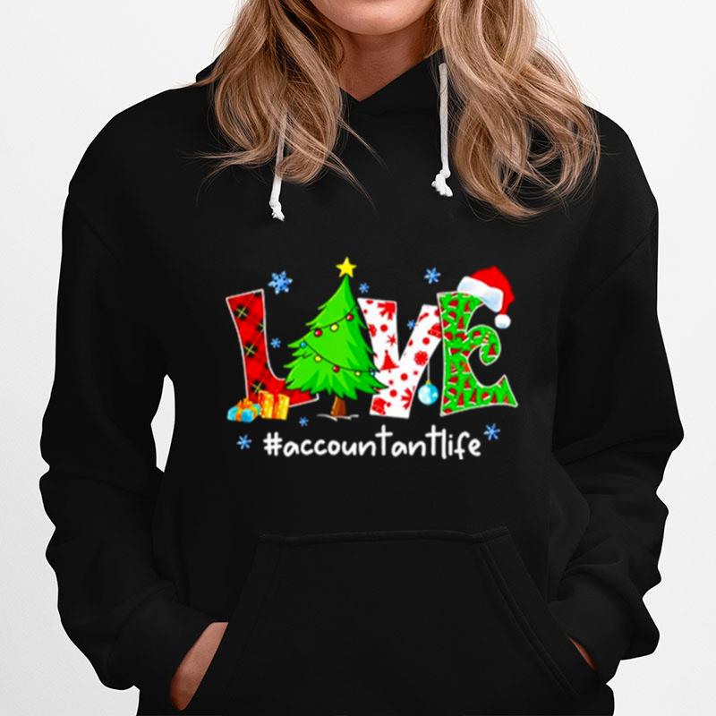 Accountant Love Accountantlife Christmas T-Shirt