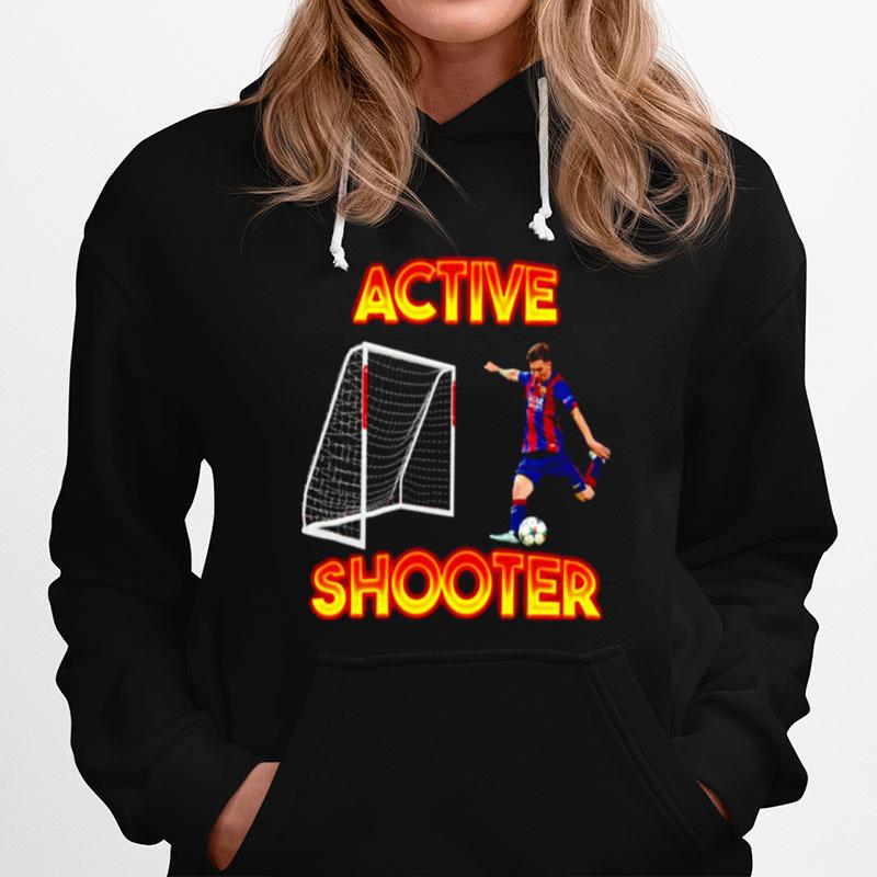 Active Shooter Lionel Messi T-Shirt