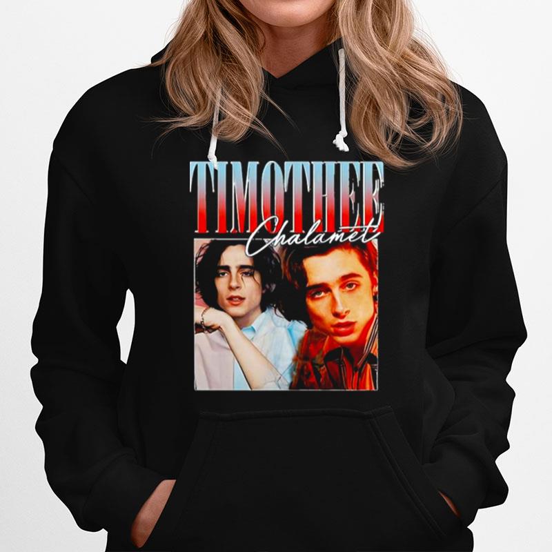 Actor Timothee Chalamet Vintage Bootleg Hoodie