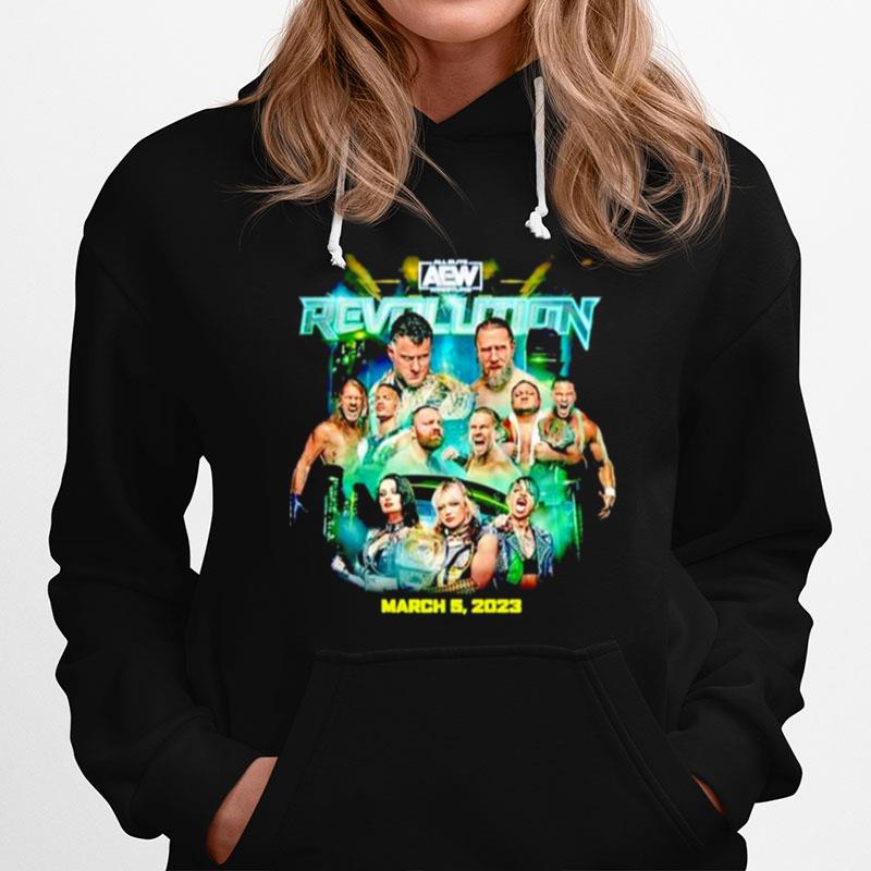 Aew Revolution March 2023 Poster T-Shirt