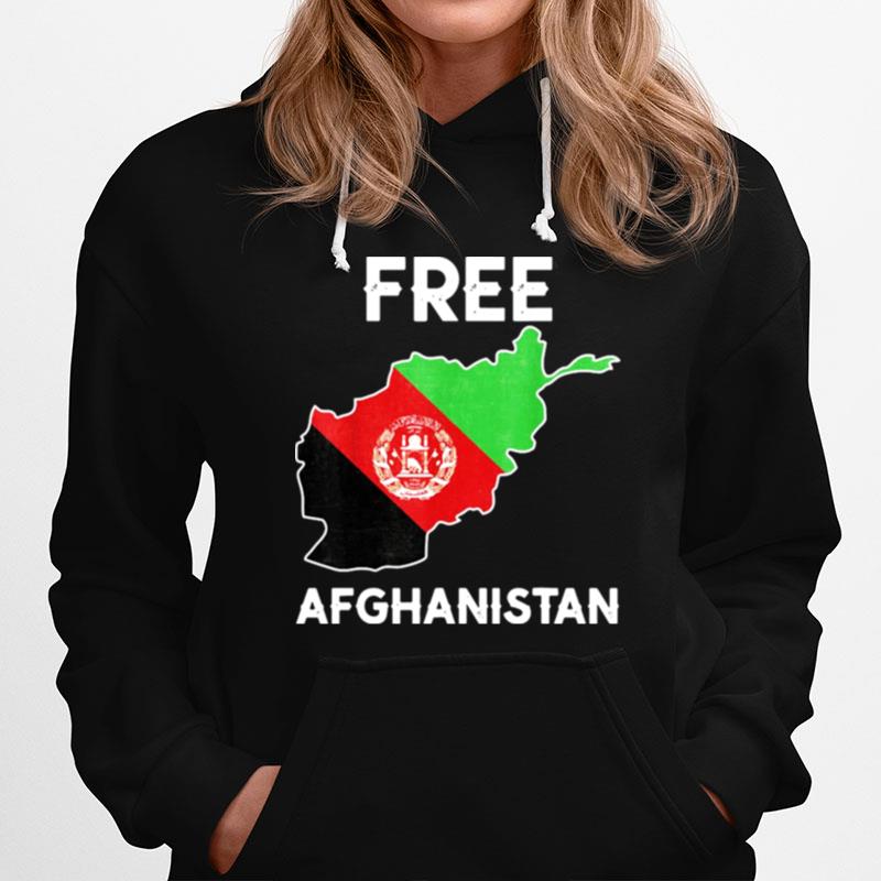 Afghanistan Flag Free Afghanistan Flag Vintage Hoodie