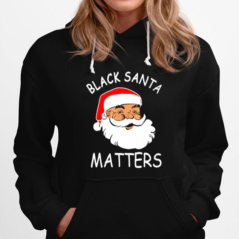African American Santa Black Matters Christmas T-Shirt