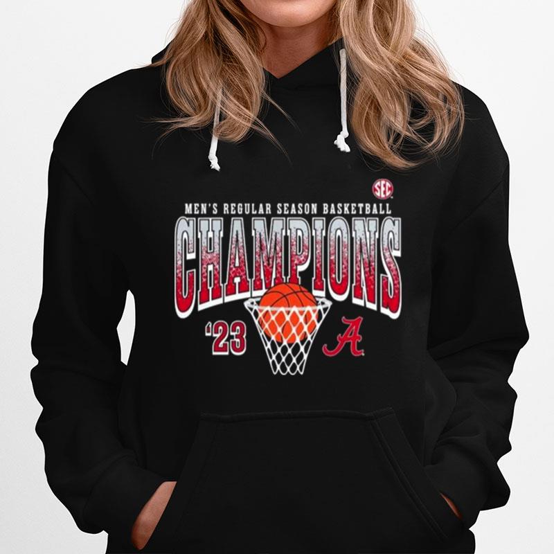 Alabama Mens Basketball 2023 Sec Champions Hoodie