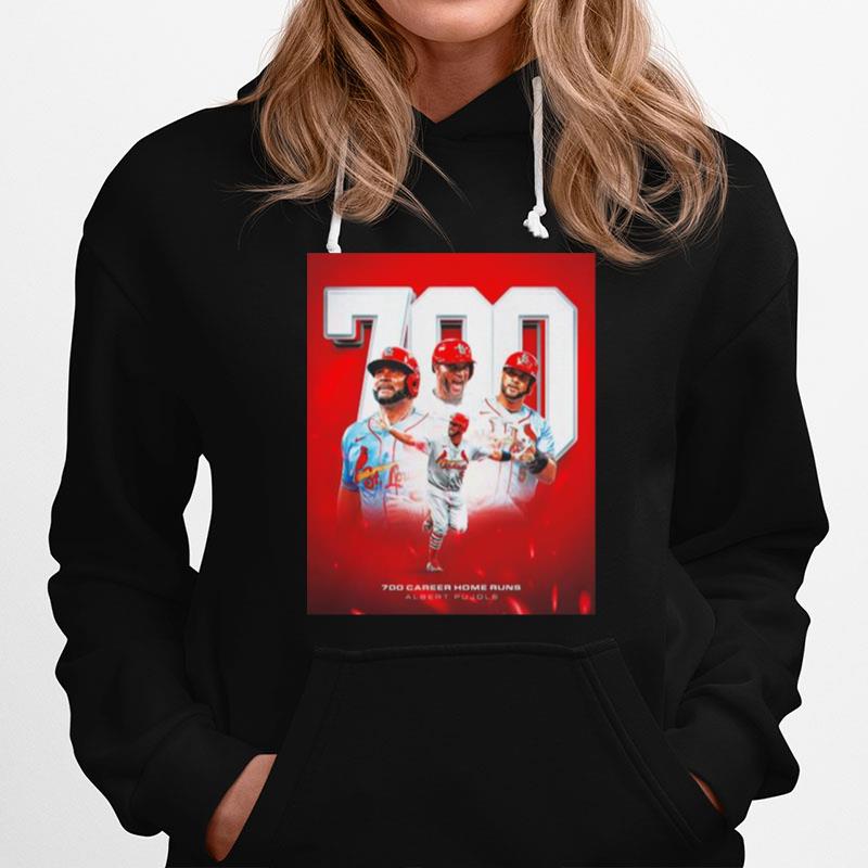 Albert Pujols 700 Career Home Runs 2022 Hoodie