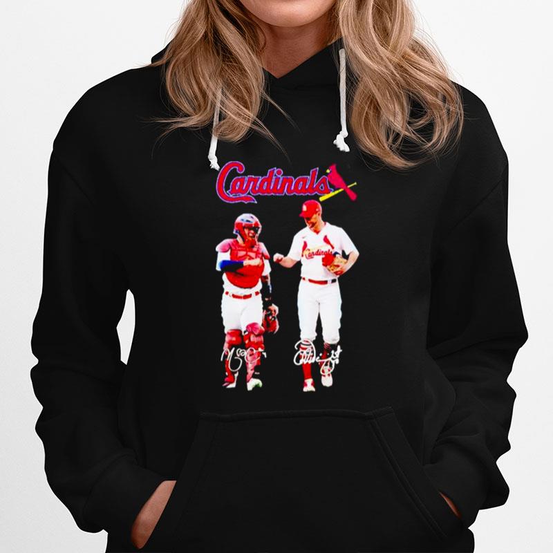 Albert Pujols And Yadier Molina St Louis Cardinals Signatures T-Shirt