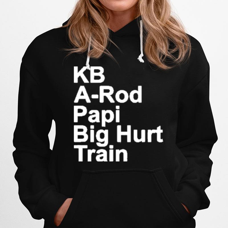 Alex Bregman Kb A Rod Papi Big Hurt Train Hoodie