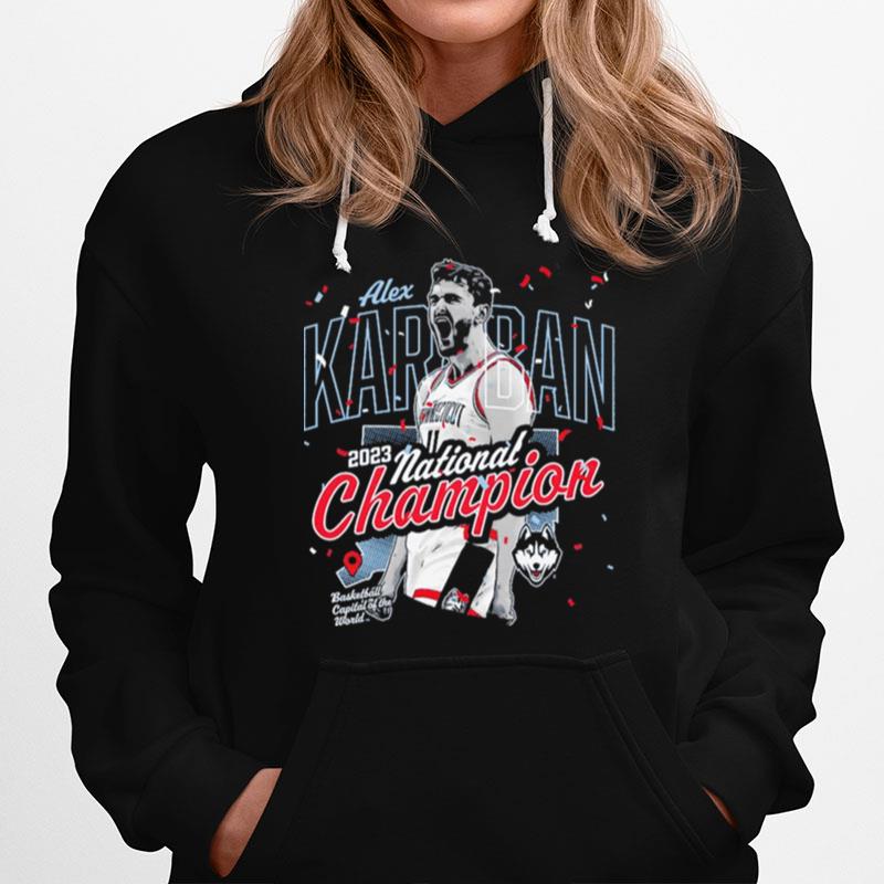 Alex Karaban Uconn Huskies 2023 National Champion T-Shirt