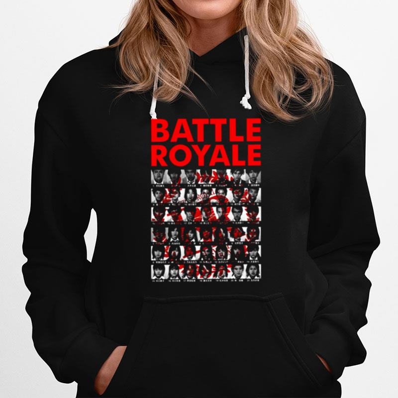 All Characters Battle Royale Movie Hoodie