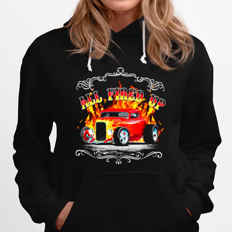 All Fire Up Hot Rod Hoodie