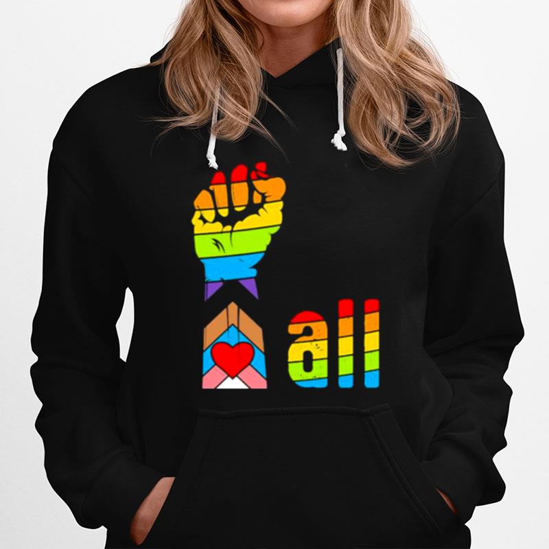 All Love Heart Lgbt Pride T-Shirt
