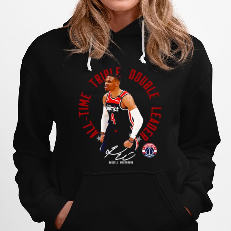 All Time Triple Double Leader Russell Westbrook Hoodie